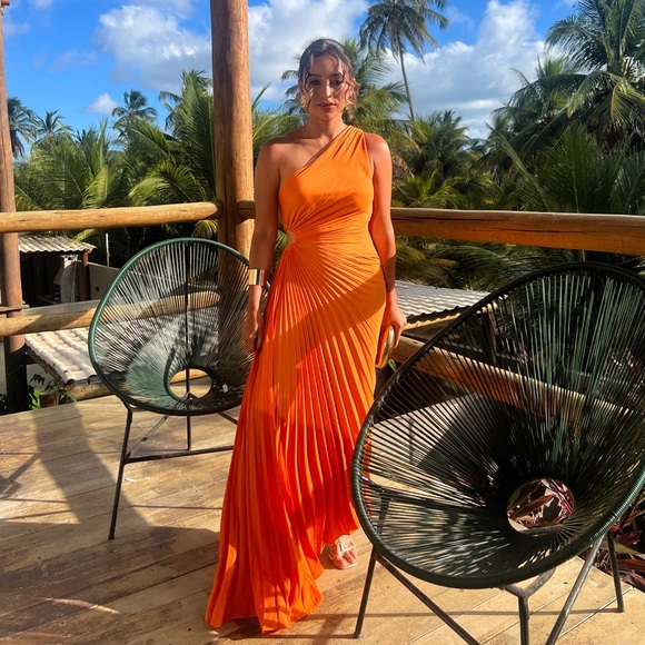 A.L.C. Orange Dress - Picture 4 of 4